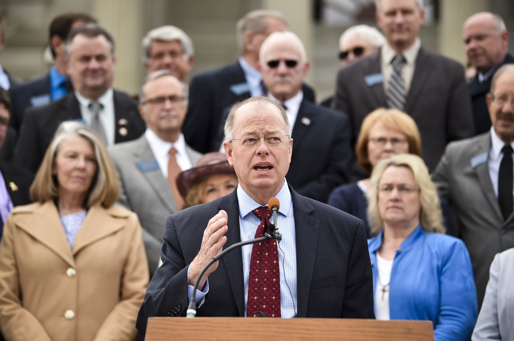 Senate Majority Leader Fred Thomas, R-Hamilton